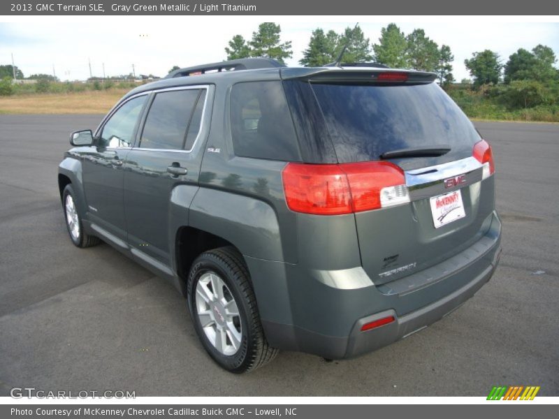 Gray Green Metallic / Light Titanium 2013 GMC Terrain SLE