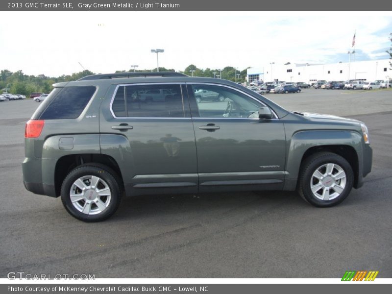 Gray Green Metallic / Light Titanium 2013 GMC Terrain SLE