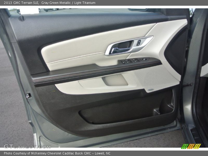 Gray Green Metallic / Light Titanium 2013 GMC Terrain SLE