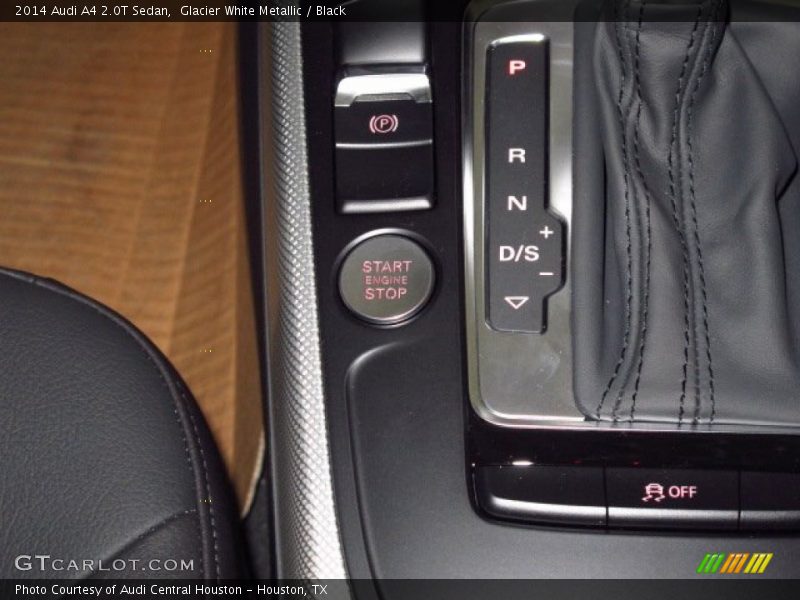 Glacier White Metallic / Black 2014 Audi A4 2.0T Sedan