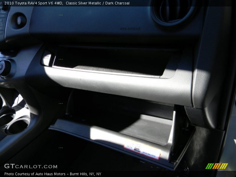 Classic Silver Metallic / Dark Charcoal 2010 Toyota RAV4 Sport V6 4WD