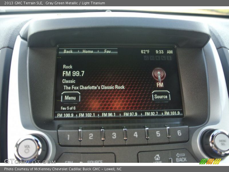Gray Green Metallic / Light Titanium 2013 GMC Terrain SLE