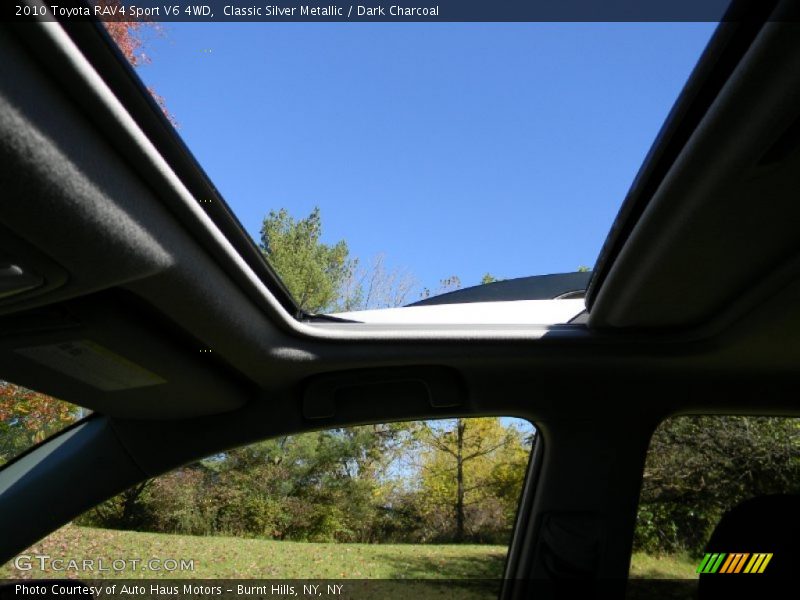 Classic Silver Metallic / Dark Charcoal 2010 Toyota RAV4 Sport V6 4WD