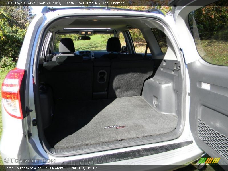 Classic Silver Metallic / Dark Charcoal 2010 Toyota RAV4 Sport V6 4WD
