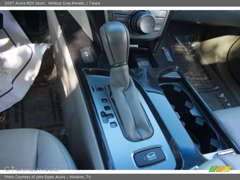 Nimbus Gray Metallic / Taupe 2007 Acura MDX Sport