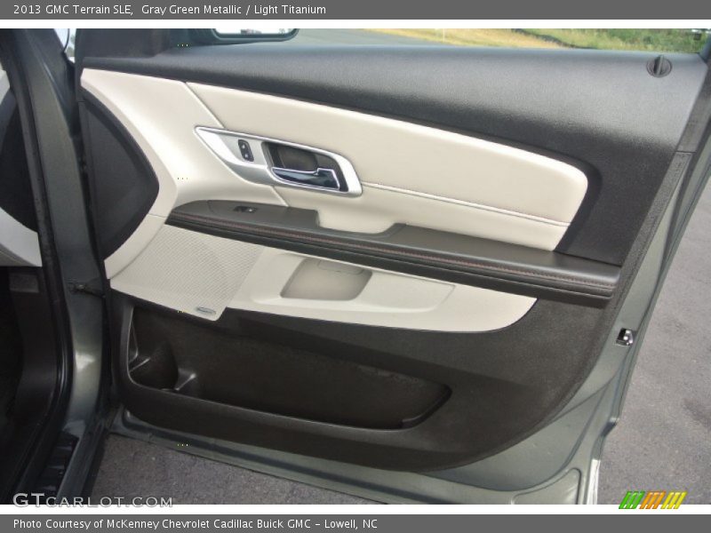 Gray Green Metallic / Light Titanium 2013 GMC Terrain SLE
