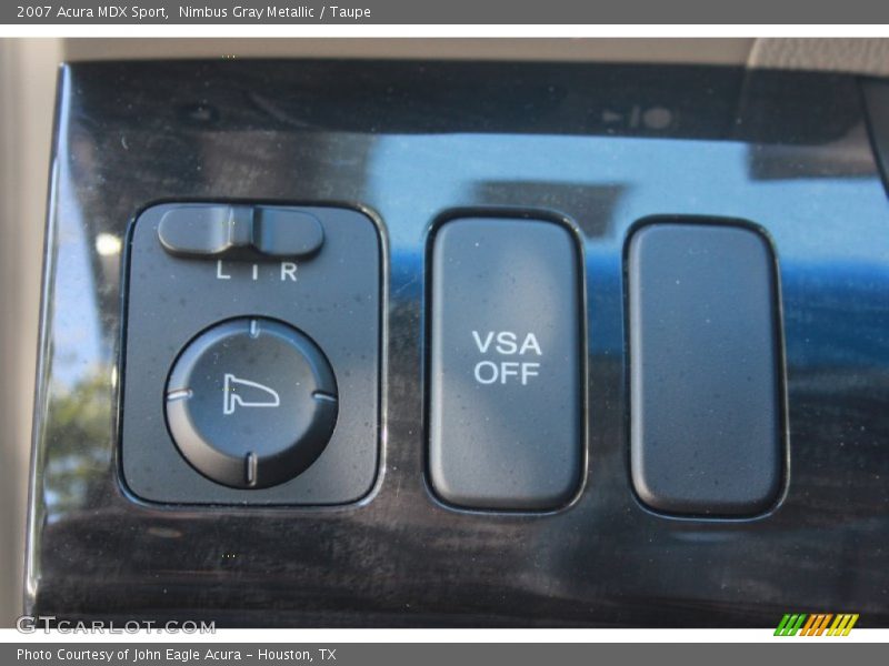 Nimbus Gray Metallic / Taupe 2007 Acura MDX Sport