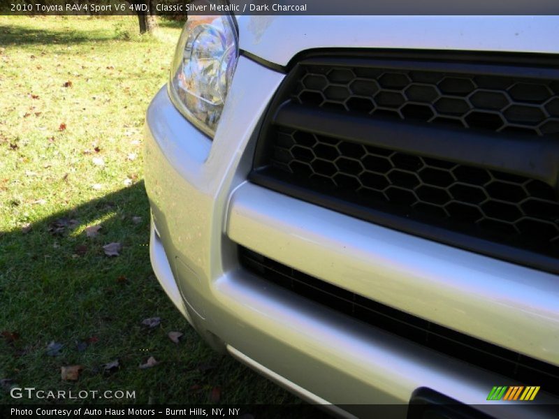 Classic Silver Metallic / Dark Charcoal 2010 Toyota RAV4 Sport V6 4WD