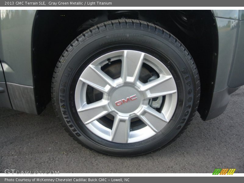 Gray Green Metallic / Light Titanium 2013 GMC Terrain SLE