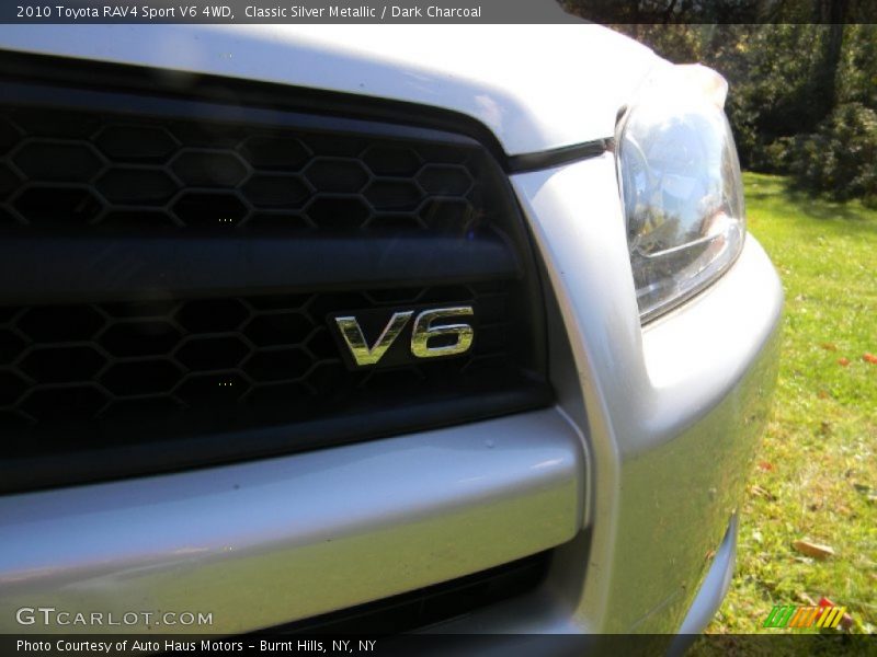 Classic Silver Metallic / Dark Charcoal 2010 Toyota RAV4 Sport V6 4WD