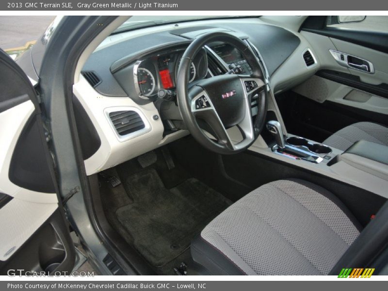 Gray Green Metallic / Light Titanium 2013 GMC Terrain SLE