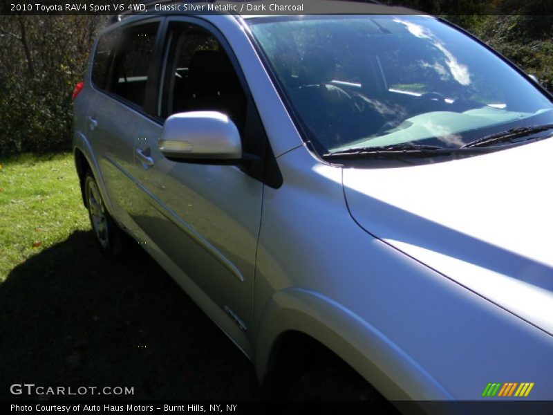 Classic Silver Metallic / Dark Charcoal 2010 Toyota RAV4 Sport V6 4WD