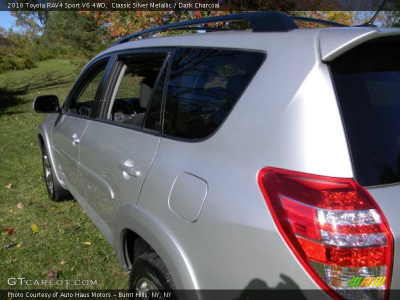 Classic Silver Metallic / Dark Charcoal 2010 Toyota RAV4 Sport V6 4WD
