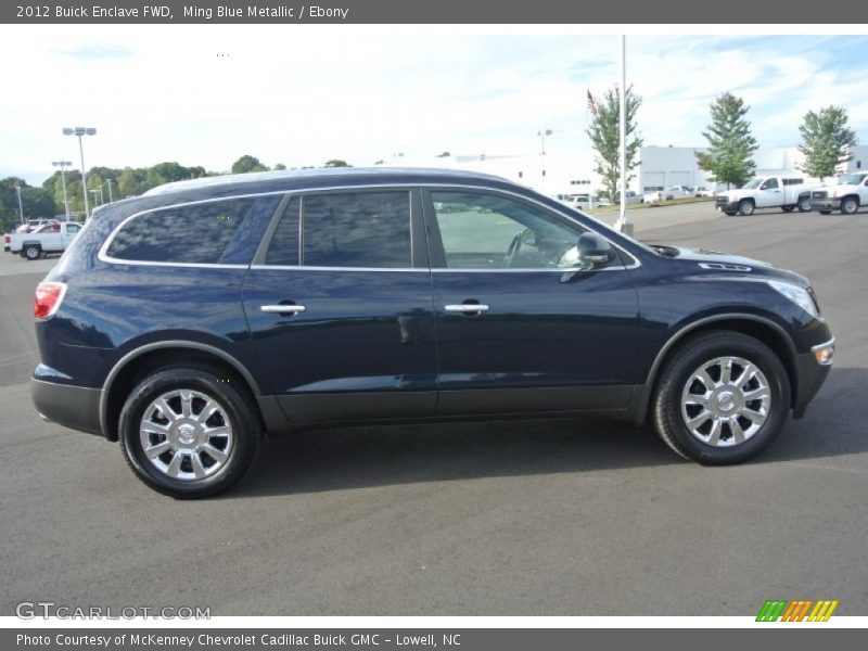 Ming Blue Metallic / Ebony 2012 Buick Enclave FWD