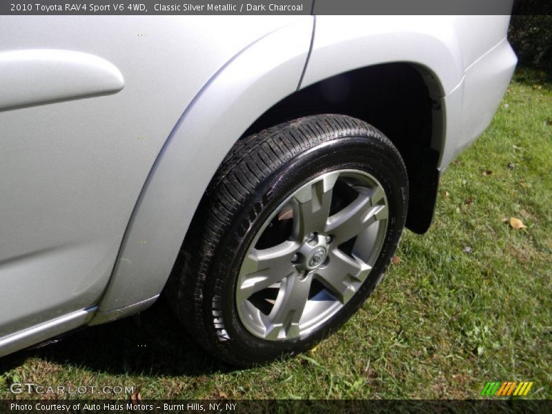 Classic Silver Metallic / Dark Charcoal 2010 Toyota RAV4 Sport V6 4WD