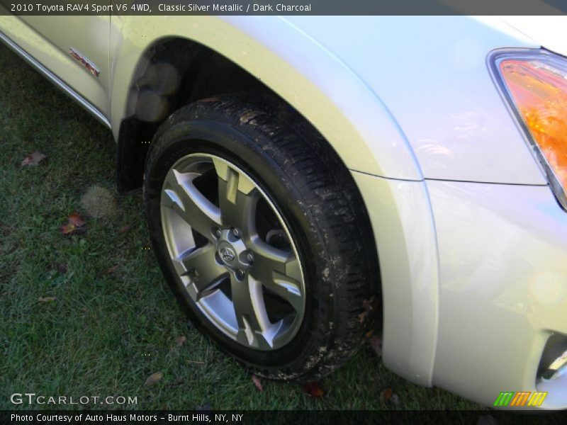 Classic Silver Metallic / Dark Charcoal 2010 Toyota RAV4 Sport V6 4WD