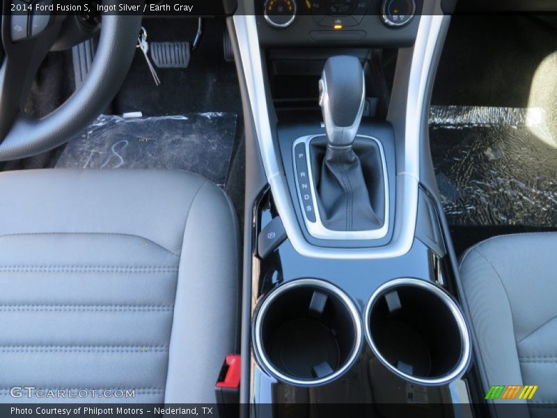 Ingot Silver / Earth Gray 2014 Ford Fusion S
