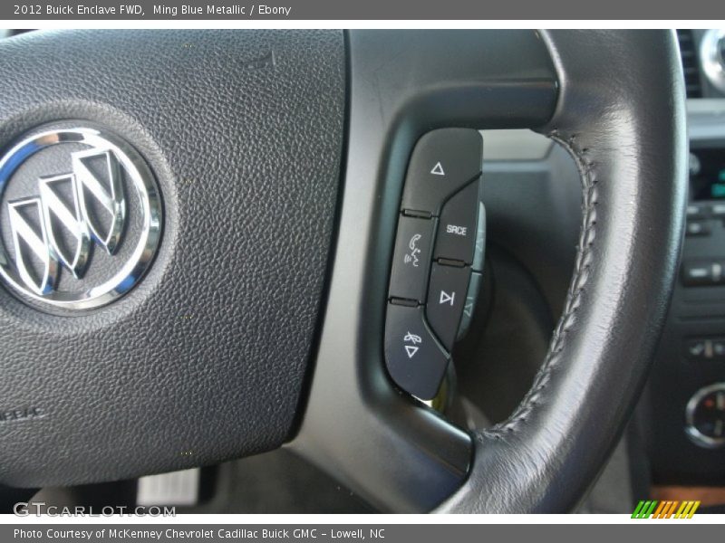 Ming Blue Metallic / Ebony 2012 Buick Enclave FWD