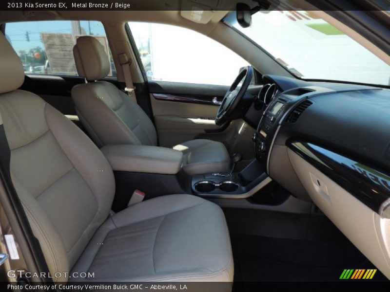 Metal Bronze / Beige 2013 Kia Sorento EX