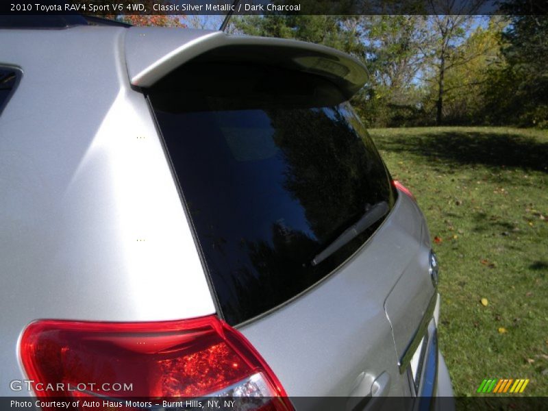 Classic Silver Metallic / Dark Charcoal 2010 Toyota RAV4 Sport V6 4WD