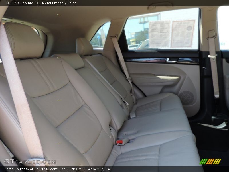 Metal Bronze / Beige 2013 Kia Sorento EX