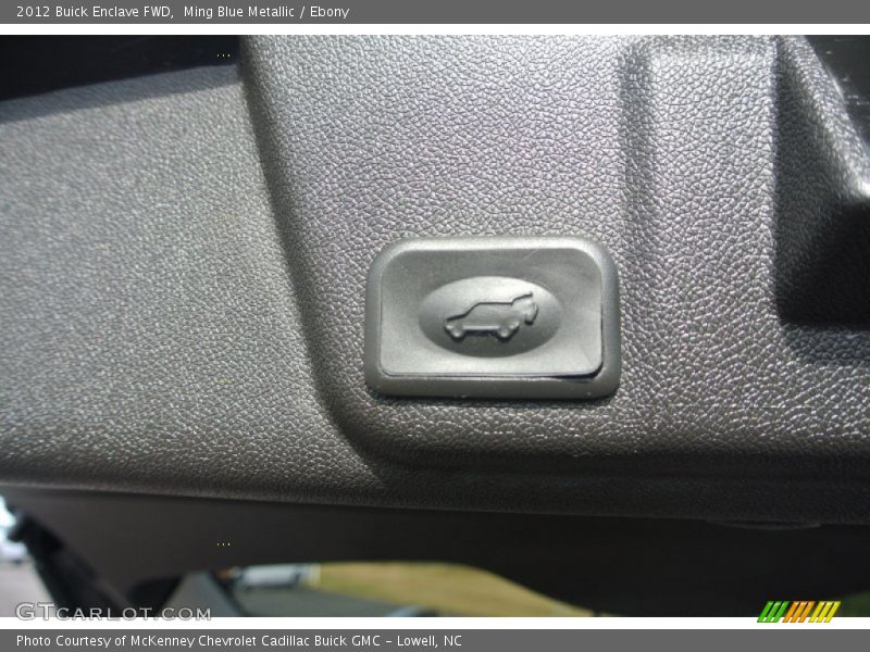 Ming Blue Metallic / Ebony 2012 Buick Enclave FWD