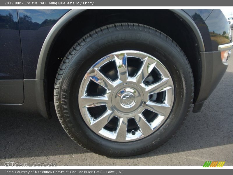 Ming Blue Metallic / Ebony 2012 Buick Enclave FWD