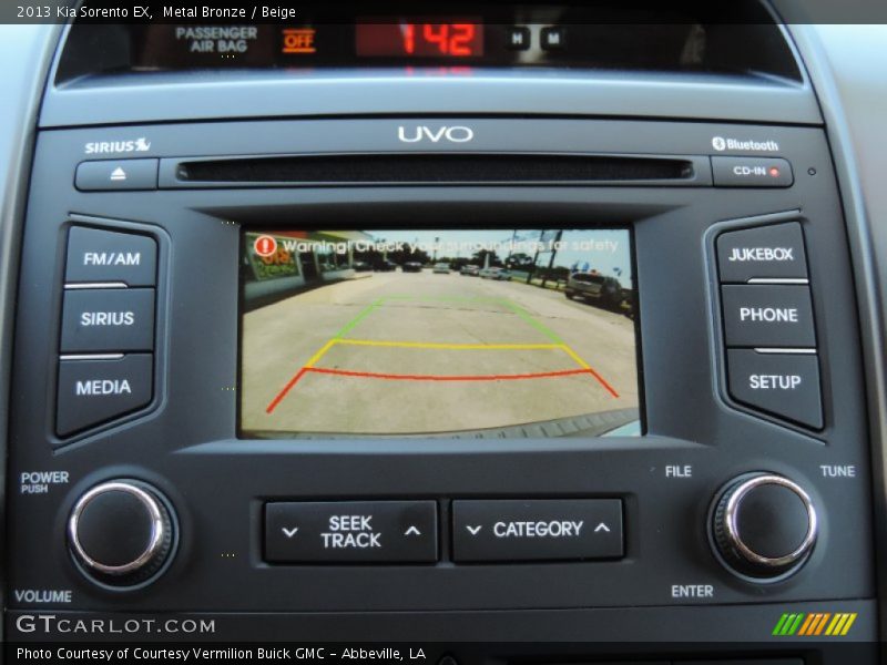 Metal Bronze / Beige 2013 Kia Sorento EX