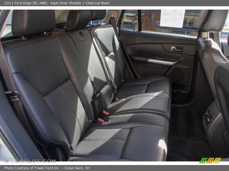 Ingot Silver Metallic / Charcoal Black 2011 Ford Edge SEL AWD