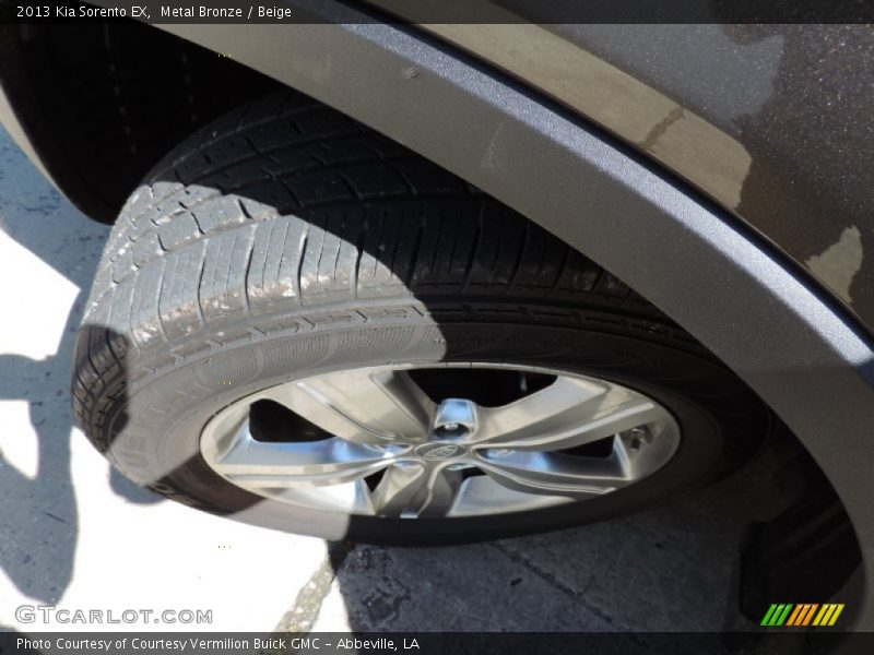 Metal Bronze / Beige 2013 Kia Sorento EX