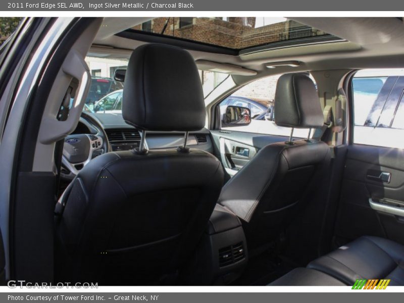 Ingot Silver Metallic / Charcoal Black 2011 Ford Edge SEL AWD