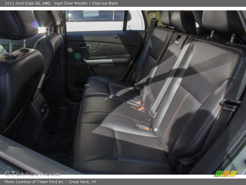 Ingot Silver Metallic / Charcoal Black 2011 Ford Edge SEL AWD