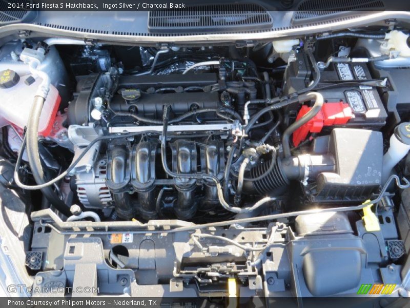  2014 Fiesta S Hatchback Engine - 1.6 Liter DOHC 16-Valve Ti-VCT 4 Cylinder