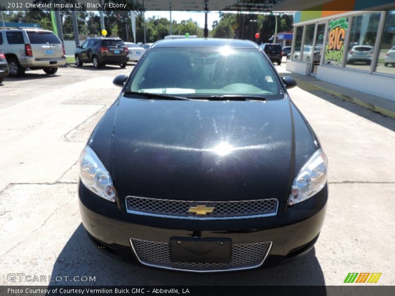 Black / Ebony 2012 Chevrolet Impala LS