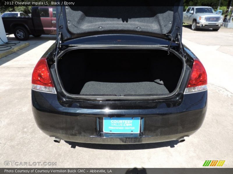 Black / Ebony 2012 Chevrolet Impala LS