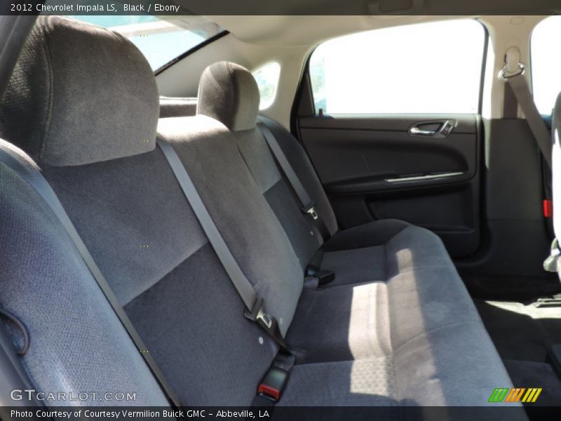 Black / Ebony 2012 Chevrolet Impala LS