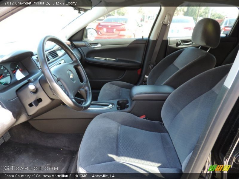 Black / Ebony 2012 Chevrolet Impala LS