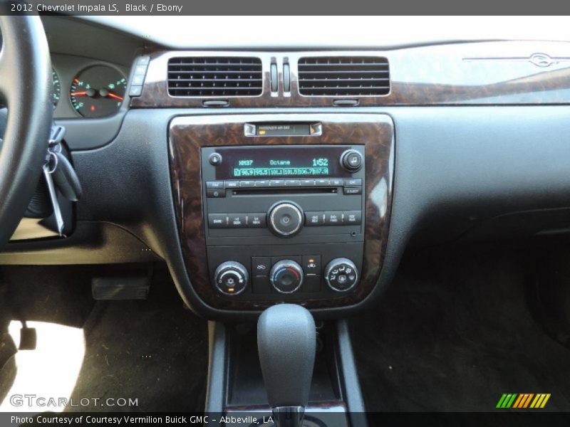 Black / Ebony 2012 Chevrolet Impala LS