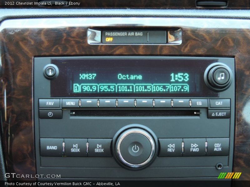 Black / Ebony 2012 Chevrolet Impala LS