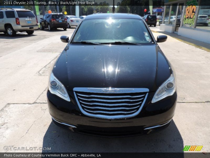 Black / Black/Light Frost Beige 2011 Chrysler 200 Touring