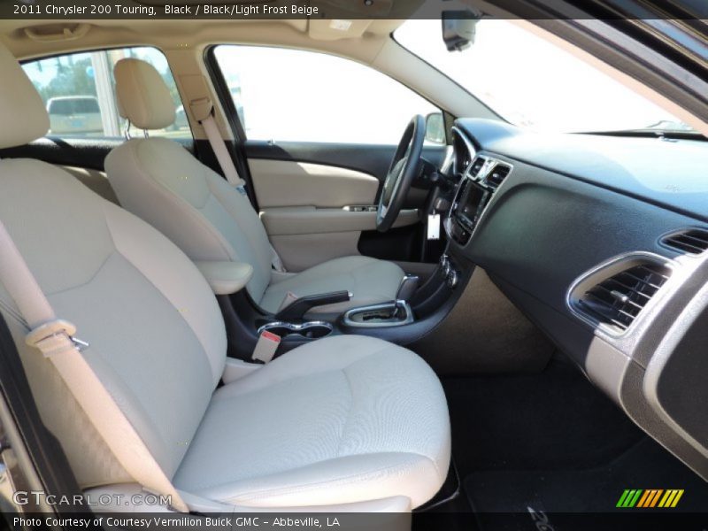Black / Black/Light Frost Beige 2011 Chrysler 200 Touring