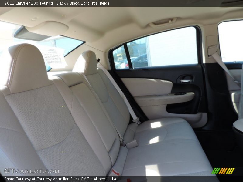 Black / Black/Light Frost Beige 2011 Chrysler 200 Touring