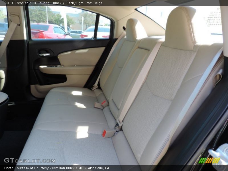 Black / Black/Light Frost Beige 2011 Chrysler 200 Touring
