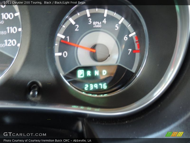 Black / Black/Light Frost Beige 2011 Chrysler 200 Touring