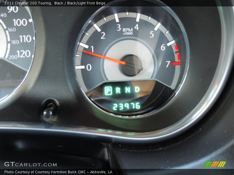 Black / Black/Light Frost Beige 2011 Chrysler 200 Touring