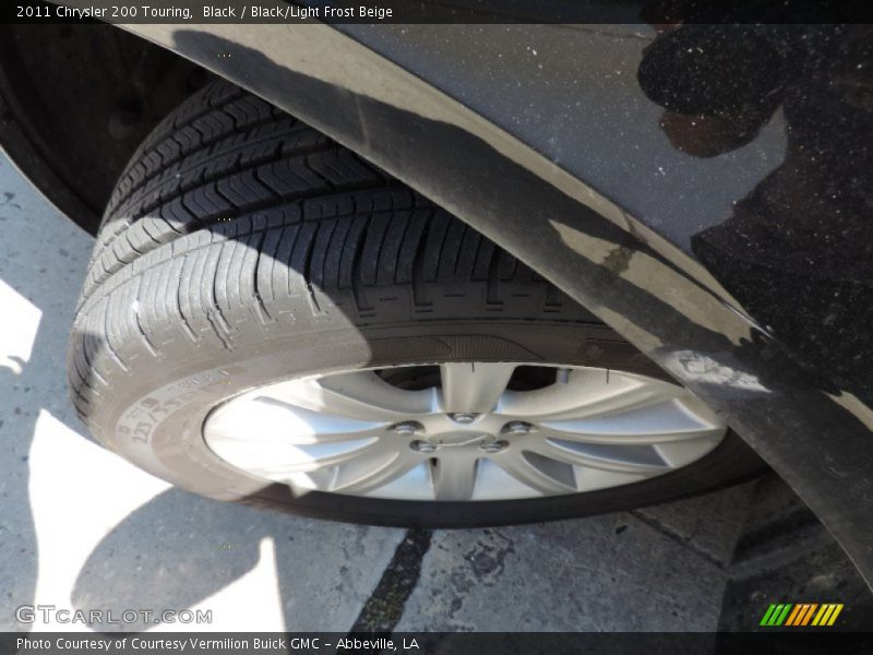Black / Black/Light Frost Beige 2011 Chrysler 200 Touring