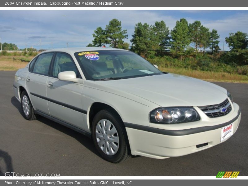 Cappuccino Frost Metallic / Medium Gray 2004 Chevrolet Impala
