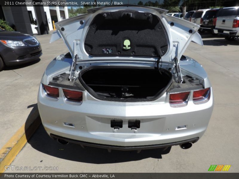 Silver Ice Metallic / Black 2011 Chevrolet Camaro SS/RS Convertible