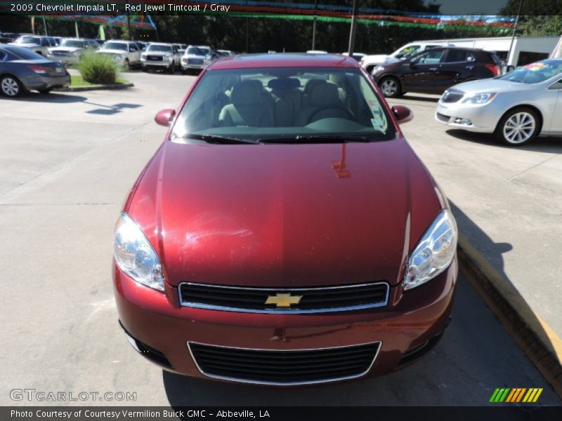 Red Jewel Tintcoat / Gray 2009 Chevrolet Impala LT