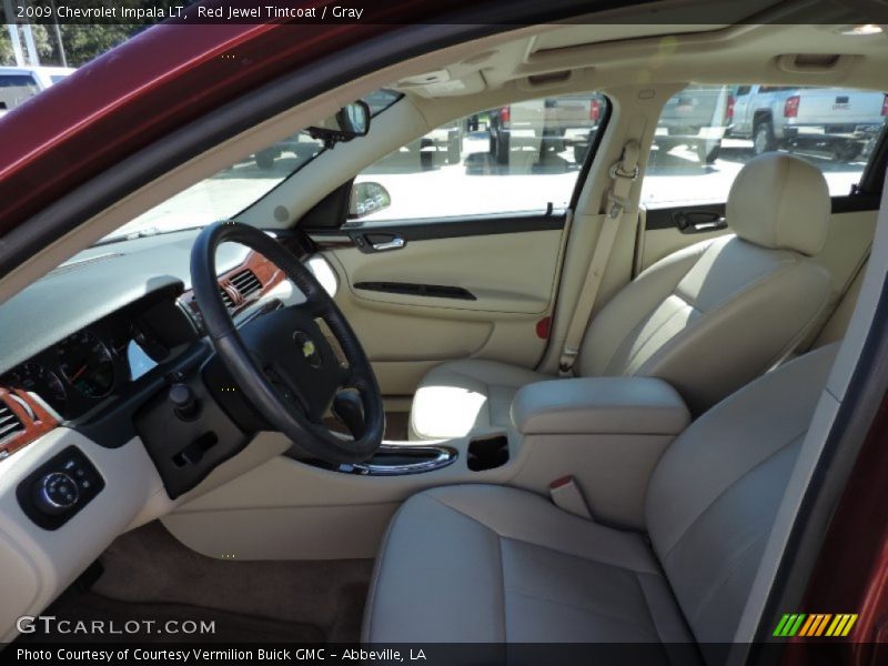 Red Jewel Tintcoat / Gray 2009 Chevrolet Impala LT